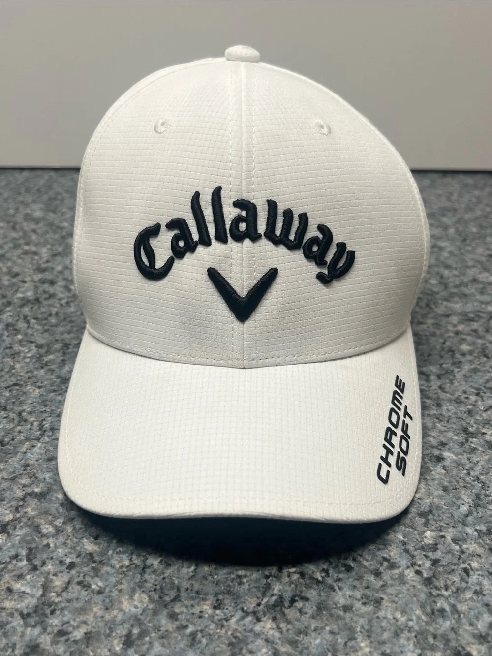 Callaway Golf Chrome Soft Adjustable Hat Cap White Odyssey Paradym Apex